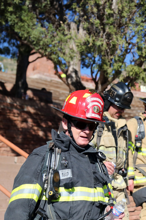 Bennet-Watkins Fire Rescue was one of over 45 fire departments to participant in the Memorial Stair Climb at Red Rocks.
